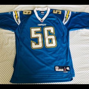 EUC Reebok LA SD Chargers Merriman sewn Jersey